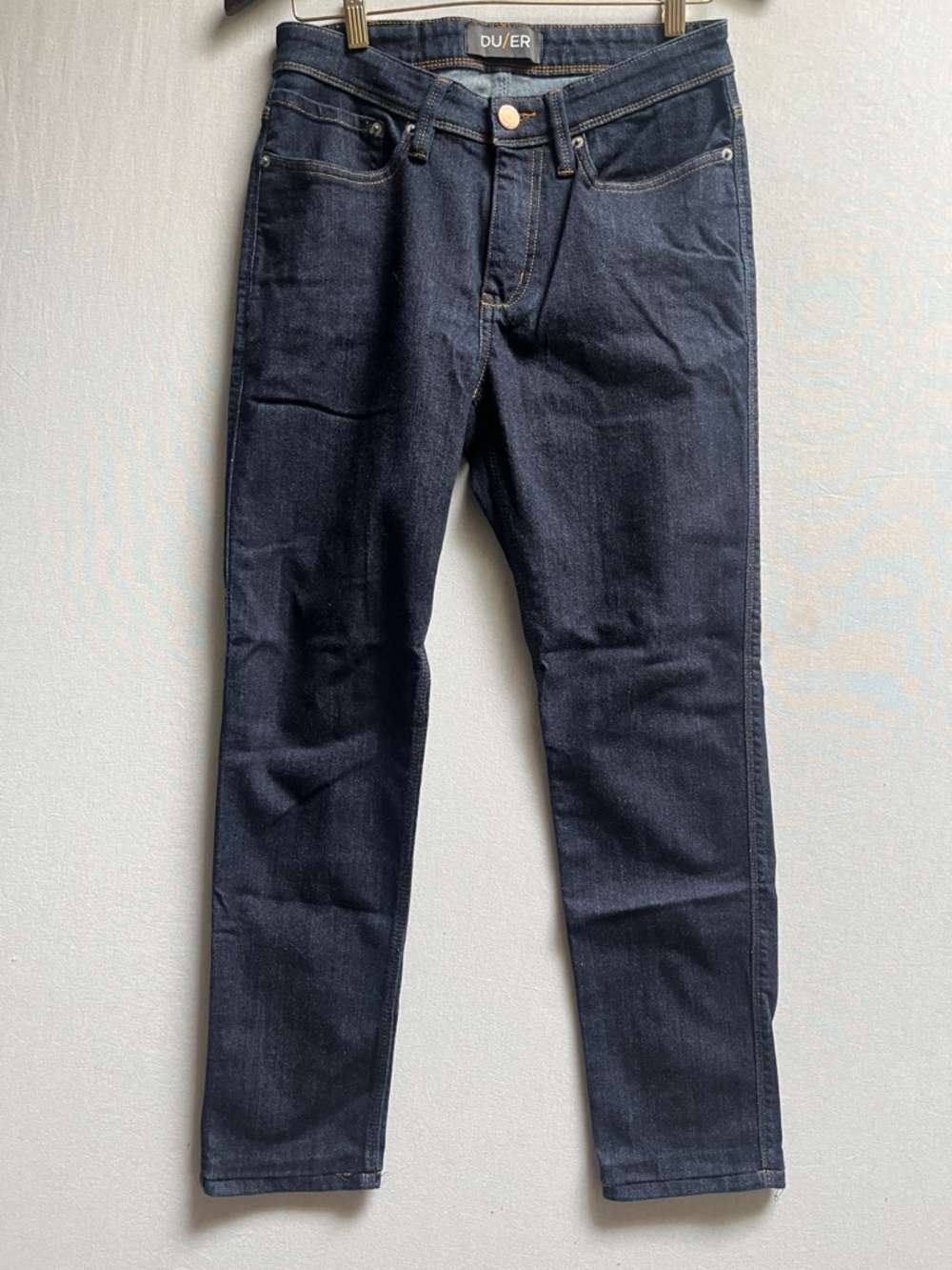 DU/ER L2X Performance Denim Slim Fit Jeans Dark Wash Size 30